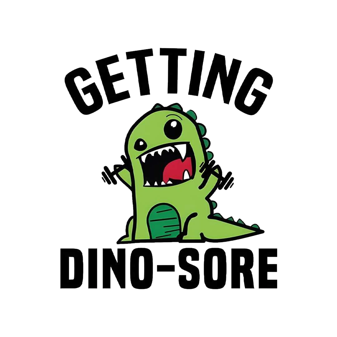 Getting Dinosore Sticker